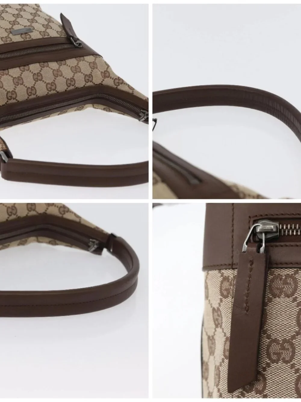 GUCCI GG Canvas Shoulder Bag Beige 001 4299 Auth mr2016 - Picture 16 of 16
